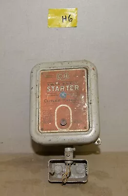 Vintage Cutler Hammer Twin Break Starter Industrial Control Switch Steampunk H6 • $39.99
