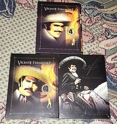 Vicente Fernandez Edicion Especial Dvd 12 Movie Collection Hg17 • $110