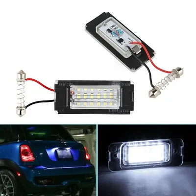 LED License Number Plate Light For Mini Cooper S R56 R57 R58 R59 Error Free Lamp • $13.99