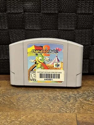 Chameleon Twist 2 (Nintendo 64 1998) N64 - Authentic & Tested! • $59.95