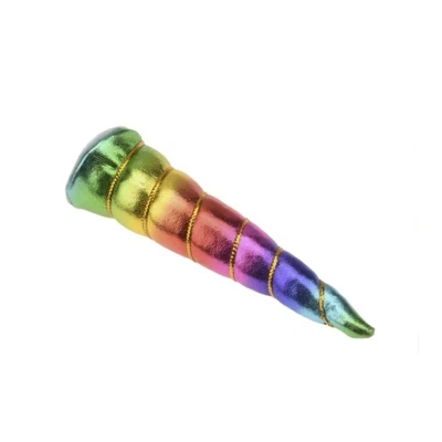 $8.90 • Buy 2x 10cm Rainbow Coloured Unicorn Horns DIY Horn Headband Accessory No String