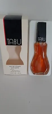 Vintage Tabu  By Dana Perfume  Women 1.5 Oz  Eau De Cologne Spray New NOS • $17.68