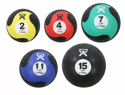 CanDo Rubber Medicine Balls Set Of Five 2 4 7 11 And 15 Lbs • $292.30