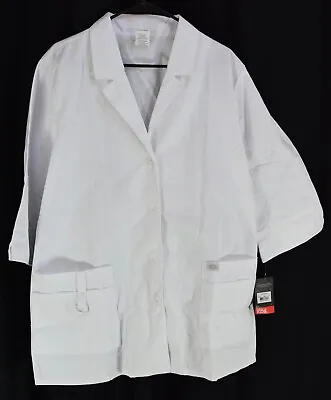 Dickies Unisex Lab Coats 30  Lab Coat White SIze XL • $11