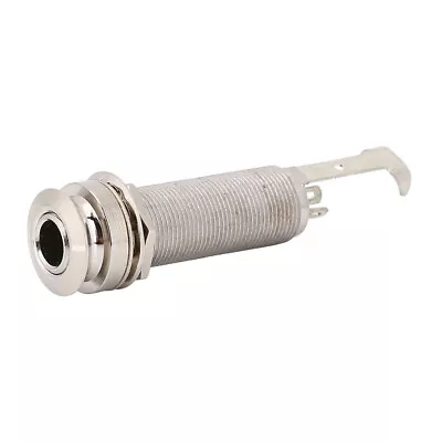 1/4inch Cylinder Long Threaded End Pin Output Jack Socket For Electric Guita BOO • $9.02