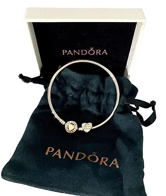 Limited Edition Pandora Bangle  You Are So Loved  With  You Are So Loved  Charm • $89