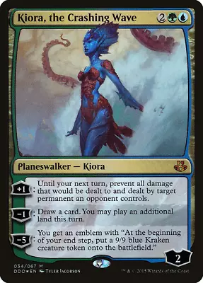 FOIL Elspeth Vs Duel Decks Kiora The Crashing Wave (Foil) • $3.99