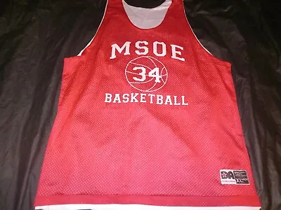 Vtg 80s Don Alleson Athletics Milwaukee School Of Engineering Basketball Jersey • $16.99