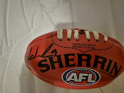 Signed Lachie Neale AFL Mini Football  - Brisbane Lions  2024  • $99.99