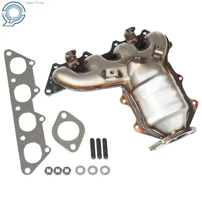 Exhaust Manifold Catalytic Converter Set For 2002-2007 Mitsubishi Lancer L4 2.0L • $86.22