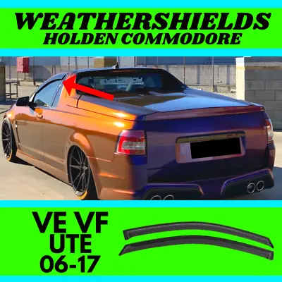 For HOLDEN Commodore VE VF UTE SV6 HSV - Side Window Visors Weathershields Guard • $79.99