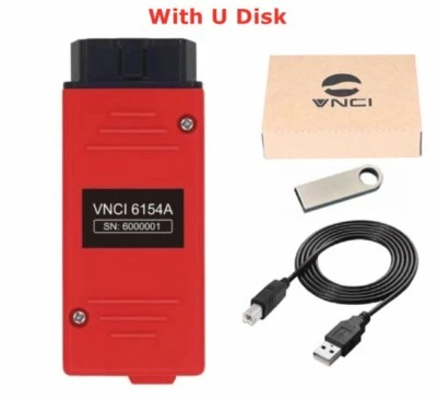 $197.99 • Buy VNCI 6154A OBD2 Diagnositc Tool WIFI VAG Audi Scanner ODIS 9.10 ODIS-E V14.1