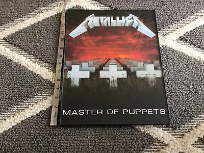 Metallica Master Of Puppets Framed Print 14 By 11 Inches  • $20