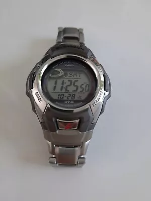 Casio G-Shock MTG-M900DA Silver Gray 46 Mm Solar Digital W Stainless Steel • $85