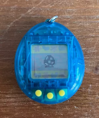 Bandai Tamagotchi Translucent Blue Very Rare Colour New Battery • £99