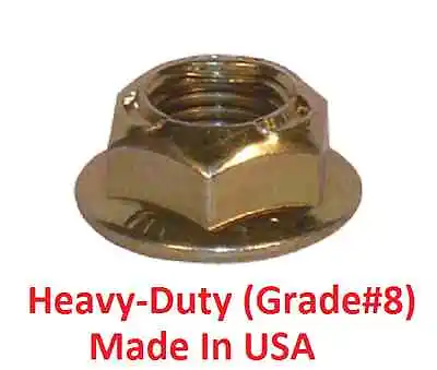 Torque Converter Nuts Ford A4LD C3 C4 C5 C6 AOD E4OD HeavyDuty 3/8 -24x.34  E40D • $8.84