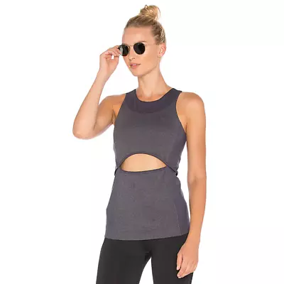 Adidas Stella Mccartney Yo Comfort Tank Top Gray BQ8845 Climalite Shirt Sz S • $39