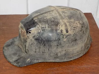 Vintage Miners Hard Shell Helmet • $300