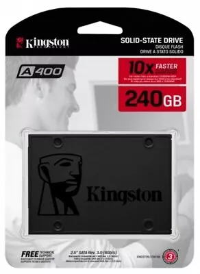 Kingston SSD A400 1TB 960GB 480GB 240GB SATA III 2.5  Solid State Drive PC NEW • £30.96