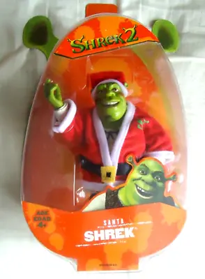 £27.50 • Buy Shrek 2 Ogre Santa Suit Costume Christmas 6  Action Figure Hasbro New & Sealed