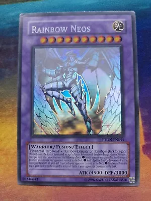 Rainbow Neos Yu-Gi-Oh Ghost Rare Unlimited PTDN-EN044 • £64.99