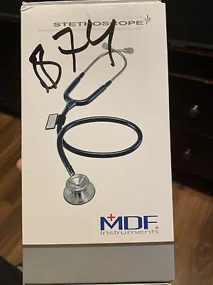 MDF Instruments MDF747XPBO Acoustica Lightweight Dual Head Stethoscope - Black • $25.35