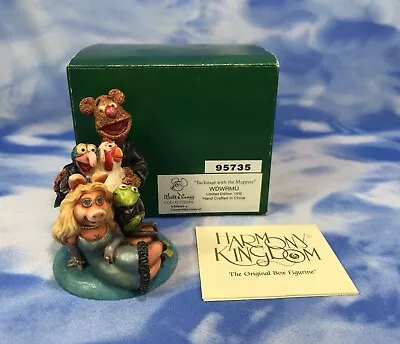 HTF Harmony Kingdom Disney Backstage With The Muppets Figurine WDWRMU + BOX EUC • $240