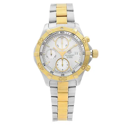 TAG Heuer Aquaracer 41mm Two-Tone Steel Silver Dial Mens Watch CAF2120.BB0816 • $1999