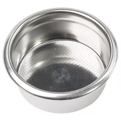 £8 • Buy For Breville 58mm Portafilter Stainless-Steel Dual Floor 2 Cup Filter Basket 1X