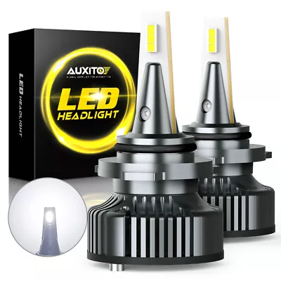 2X AUXITO 9006 LED Headlight Kit Low Beam Bulbs Super Bright White 6500K Y13PLUS • $40.84