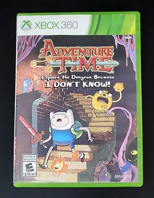 Adventure Time: Explore The Dungeon Because I Don't Know Microsoft Xbox 360 Game • $7.97