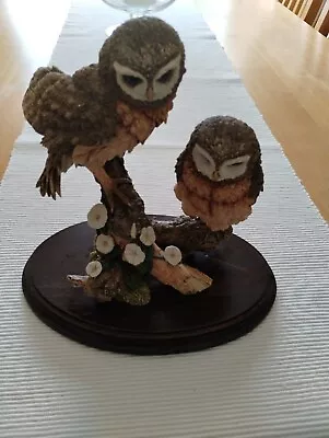 Stunning Pair Of Tawney Owls By Country Artists • £5