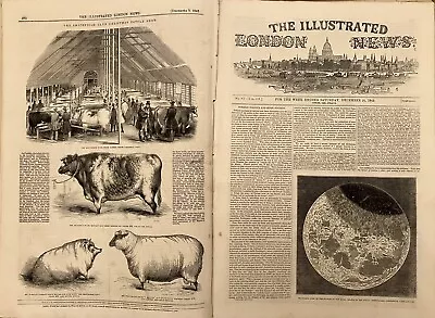 The Illustrated London News 1843 Vol 3 Jul-Dec Nr Complete Orig Pub’s Bindings • £75