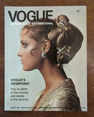 Vogue International Pattern Book Winter 1969 - Excellent Copy • $31.11