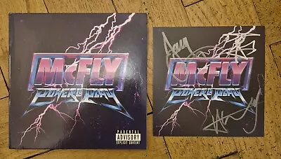 McFLY POWER TO PLAY CD SIGNED CHARITY ONLY THREE SIGNATURES  • £9.97