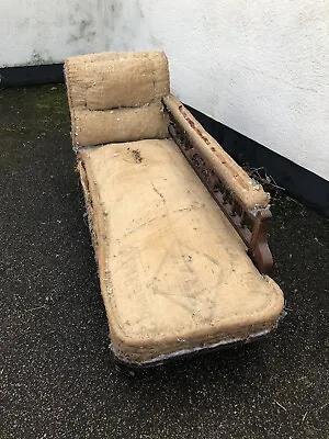 £45 • Buy Original Edwardian  Deconstructed Chaise Lounge For Renovation