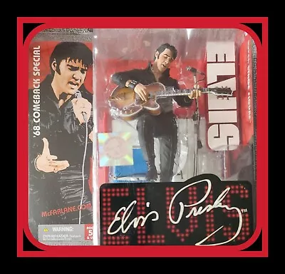 Elvis Presley 1968 Comeback  Action Figure New McFarlane Toys Amricons NIB • $148.99