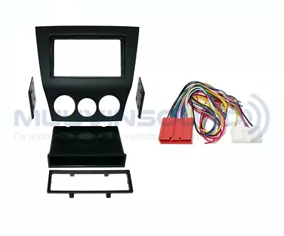 Radio Stereo Mounting Installation Dash Kit Combo SD/DD + Wire Harness MA14 • $66.99