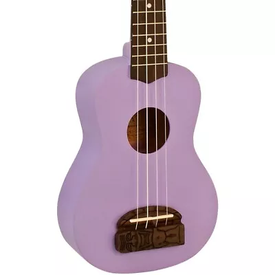 Kohala Tiki Soprano Ukulele Purple • $69