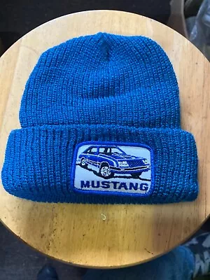 Vintage Mustang Tobaggan Beanie • $45