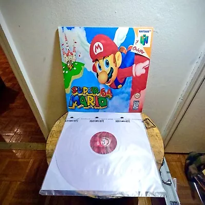 Super Mario 64 Nintendo N64 Soundtrack Vinyl Record • $49.99