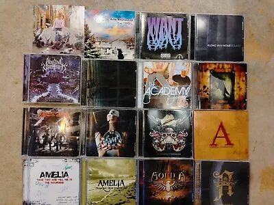 CDs/Music DVDs (Rock Emo Metal Screamo Hip Hop Pop Punk Some Autographed) • $7.29