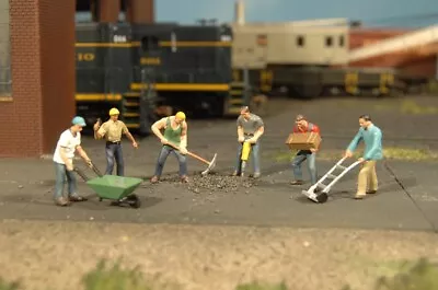 Bachmann 33155 CONSTRUCTION WORKERS - O SCALE FIGURES NEW • $15