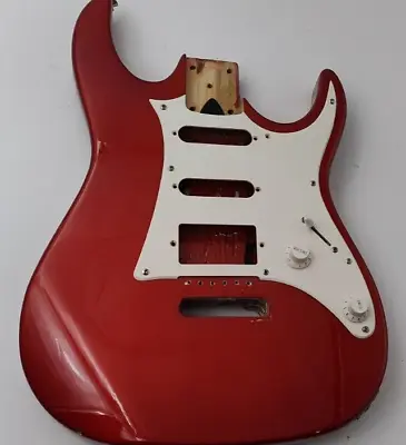 Ibanez Gio Red Guitar Body W/ Pickguard Pots • $69.99