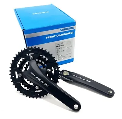 Shimano Alivio FC-T4060 44/32/22 9-Speed Hollowtech II 175mm Crankset • $83.83