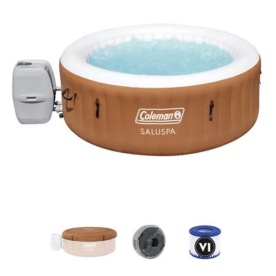$357.49 • Buy Coleman SaluSpa Miami Air Jet 4 Person Inflatable Hot Tub Spa W/ Pump (Open Box)