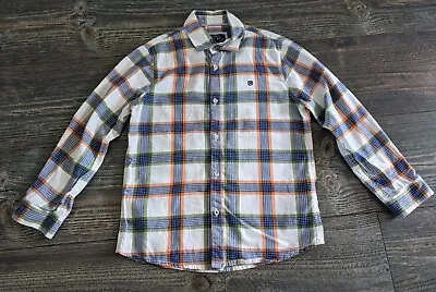 Mayoral Boy Button Up Shirt Size 6 Plaid  • $7
