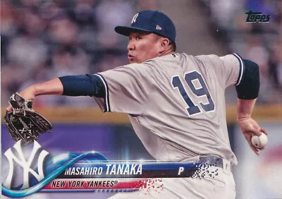 Masahiro Tanaka 2018 Topps Series 1 #160 NY Yankees Baseball Card • $1.53