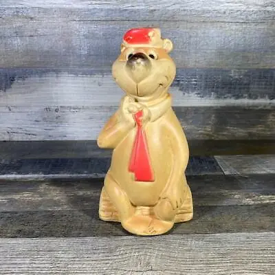 Vintage Hanna Barbera Yogi The Bear Squeaky Toy 5 1/2  Tall Still Squeaks • $15
