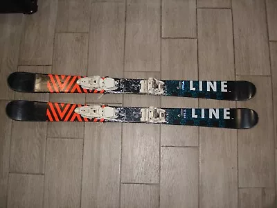 Line Tom Wallisch  Shorty 137cm 2017 Twin Tip With Marker SQUIRE Bindings EUC • $329.89